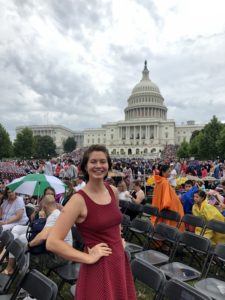 2019 D.C. Experience Scholarship Recipient Julie Uram